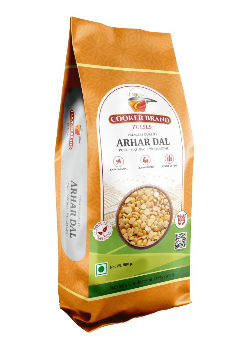 100% Unpolished Toor Dal